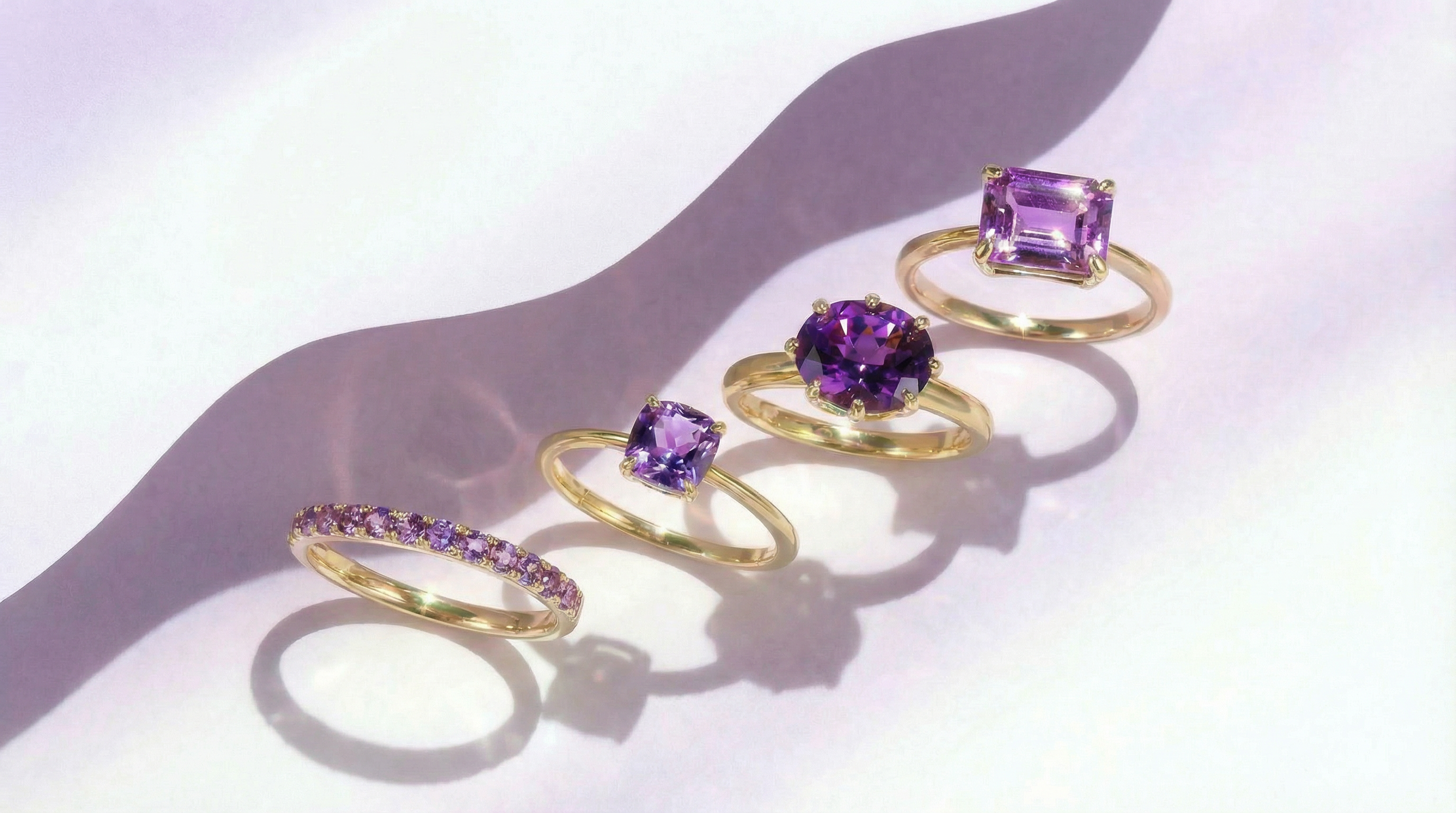 アメジストギフト-リング