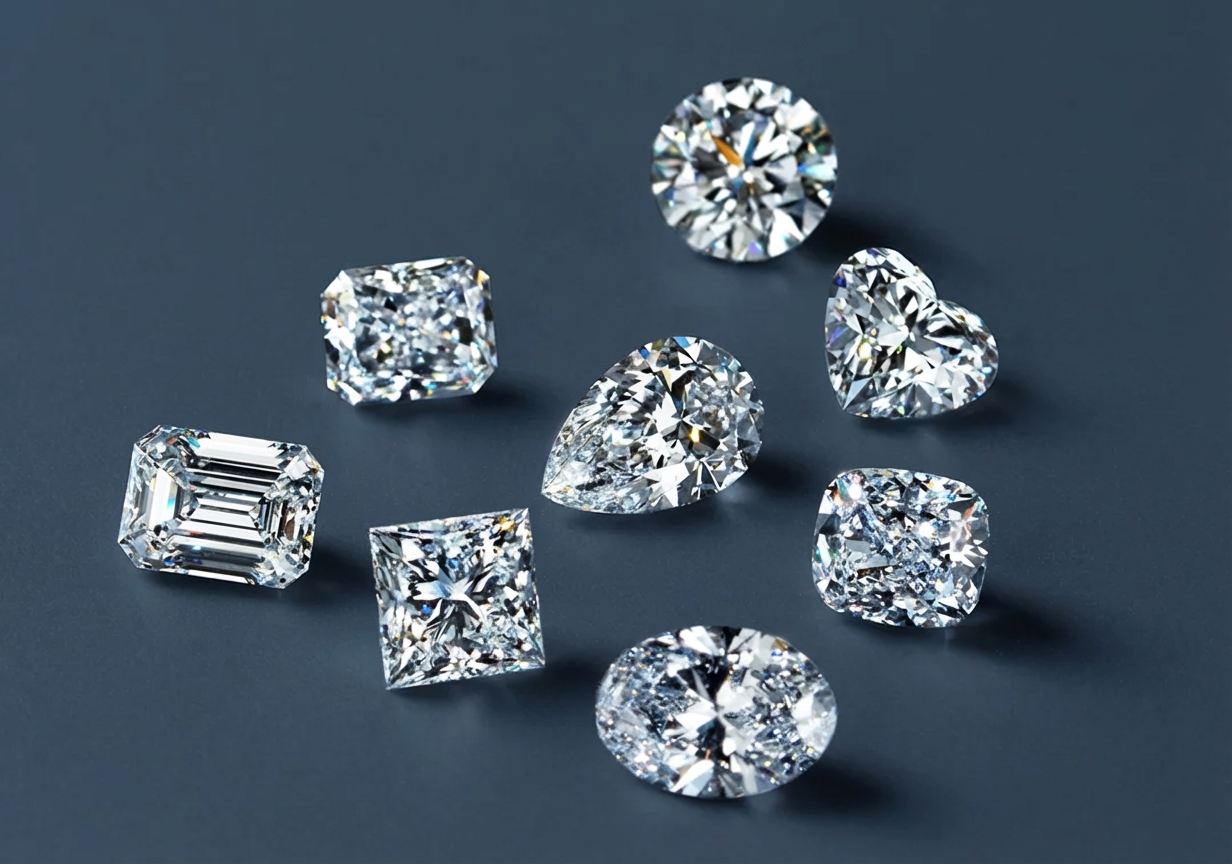ダイヤモンドのシェイプを選ぶ