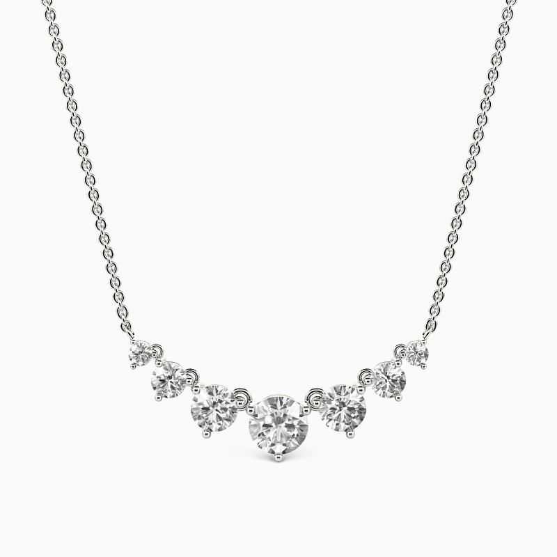 ラウンドカットネックレス