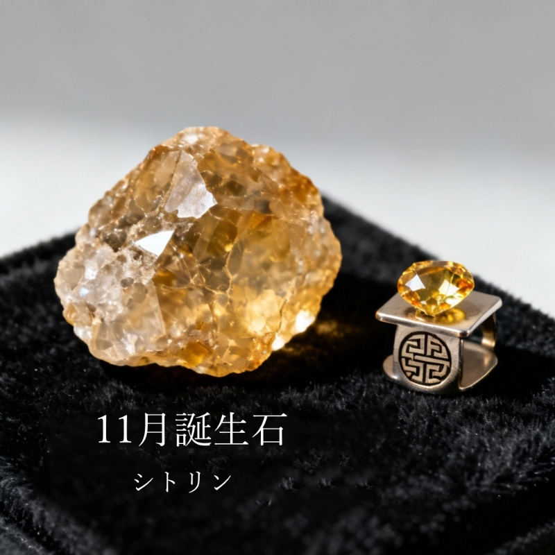 11月誕生石シトリン