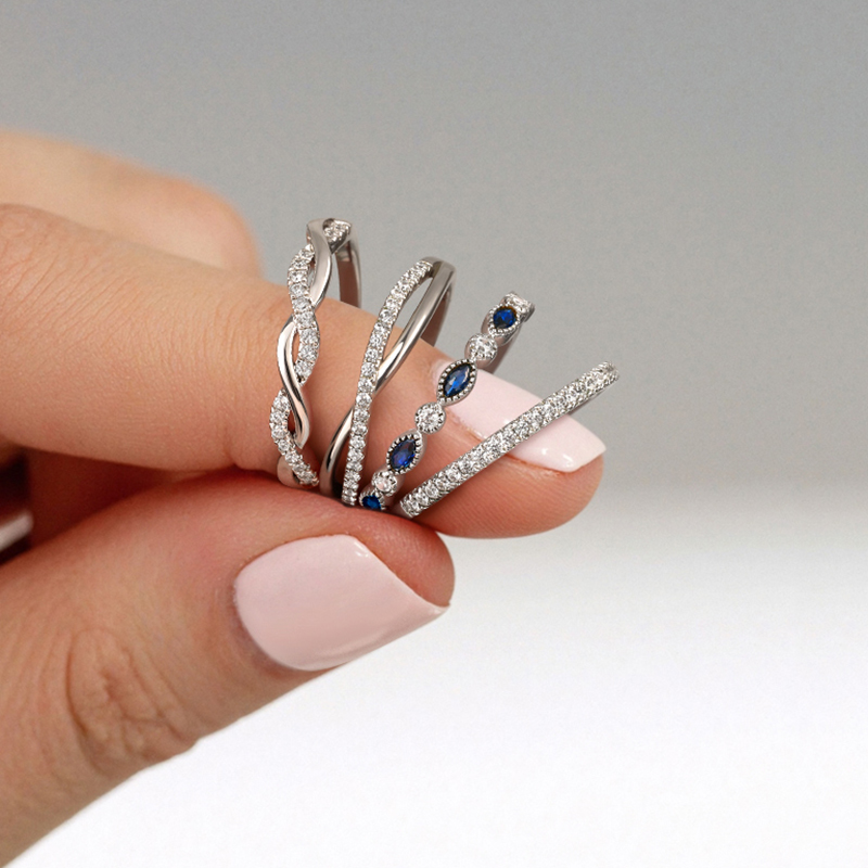 How to Create the Perfect Wedding Ring Stack: Trends, Tips, and Ideas