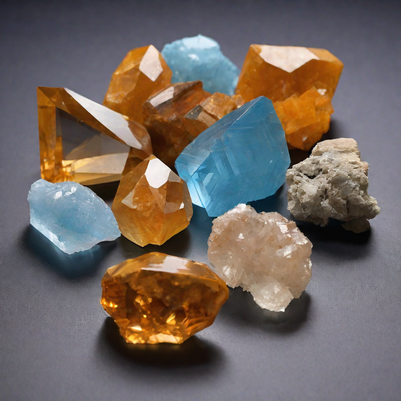 Couleurs du Monde des Gemmes : Variétés de Topaze II
