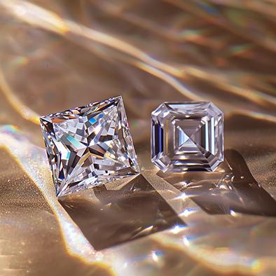 Coupe Princesse vs Coupe Asscher : Quelle Coupe Conquiert Votre Cœur ?